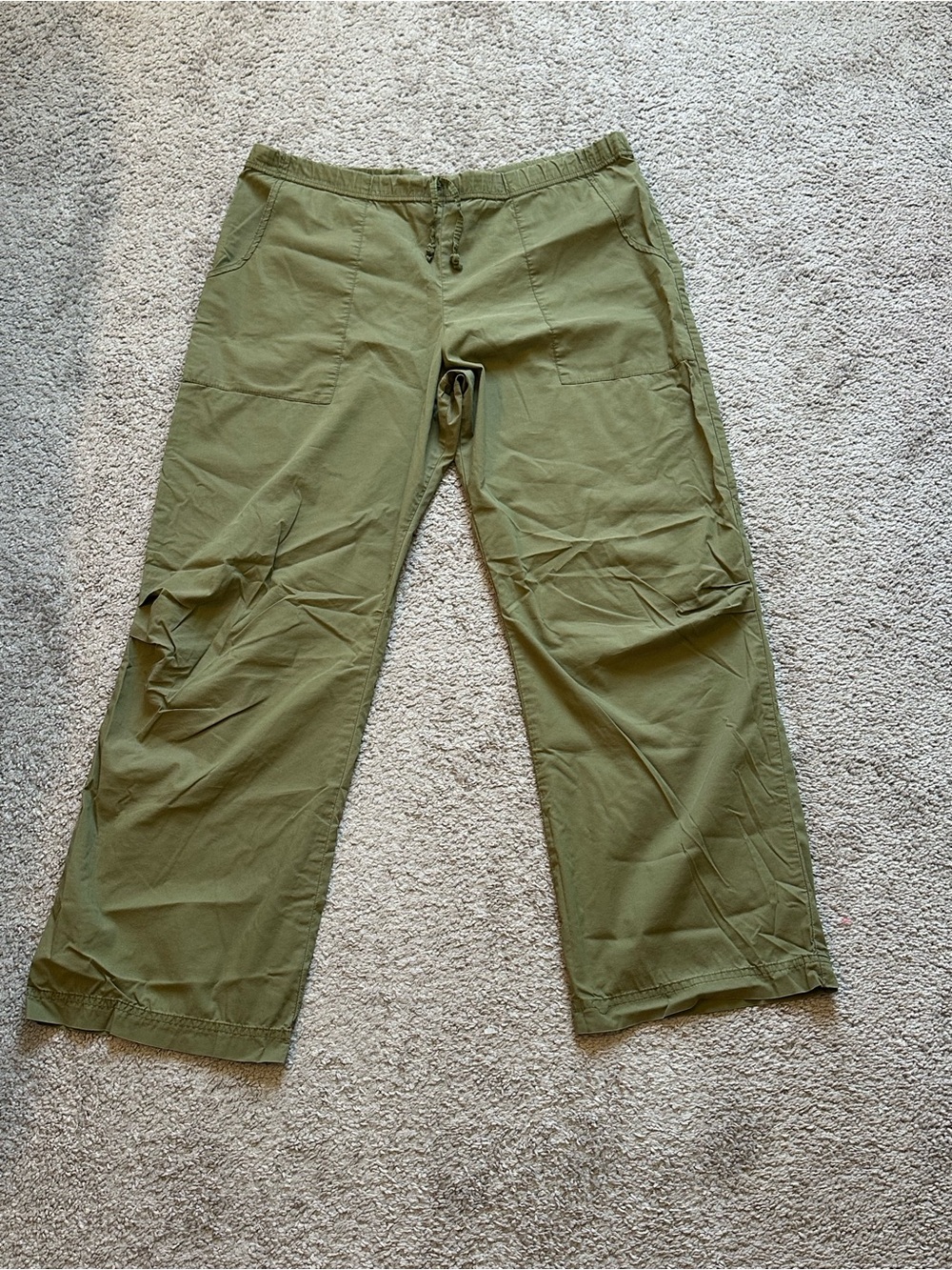 Be present Olive Green Casual yoga Pants